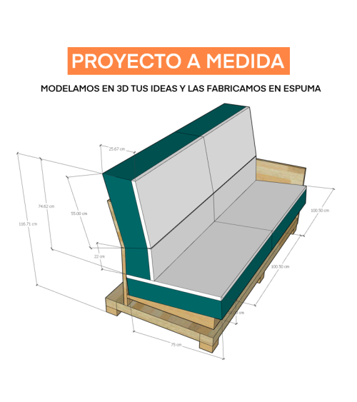 Proyecto a medida - El Taller de la Espuma