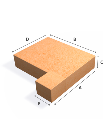 Espuma Lateral Izquierdo de Sofá